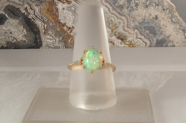 Ethiopian Opal Ring