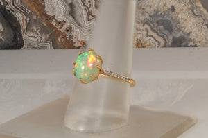 Ethiopian Opal Ring