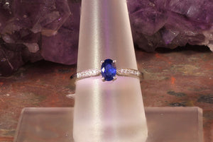 Sapphire and Diamond Ring