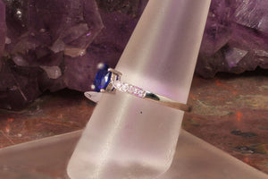 Sapphire and Diamond Ring