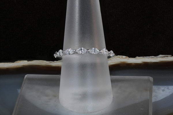 Marquise cut Diamond Stacker Ring