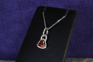 Sale! Spessartine Garnet Pendant