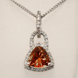 Sale! Spessartine Garnet Pendant